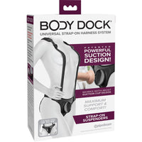 Pipedream Body Dock felcsatolható hám nadrágtartóval