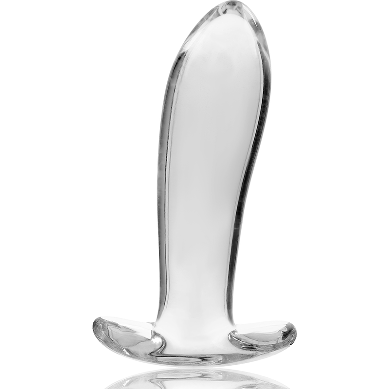 Nebula Model 5 üveg análdugó, 12,5 cm, Ø 3,5 cm – átlátszó (4)
