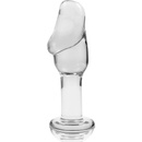 Nebula Model 6 üveg análdugó, 12,5 cm, Ø 4 cm – átlátszó (4)