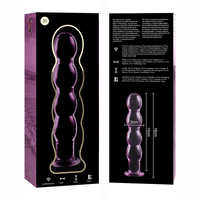 Nebula Model 10 üvegdildó, 16,5 cm – rózsaszín (6)
