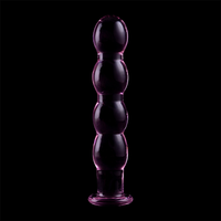 Nebula Model 10 üvegdildó, 16,5 cm – rózsaszín (7)