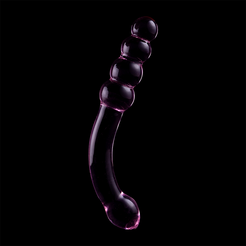 Nebula Model 14 üvegdildó, 18,5 cm – rózsaszín (6)
