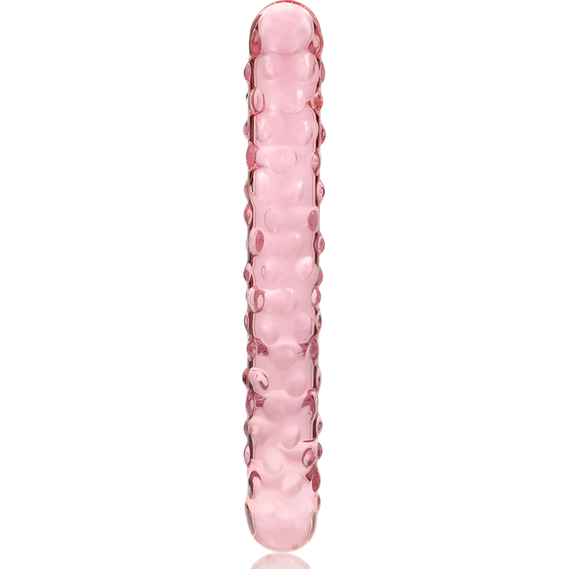 Nebula Model 15 üvegdildó, 18,5 cm – rózsaszín (5)