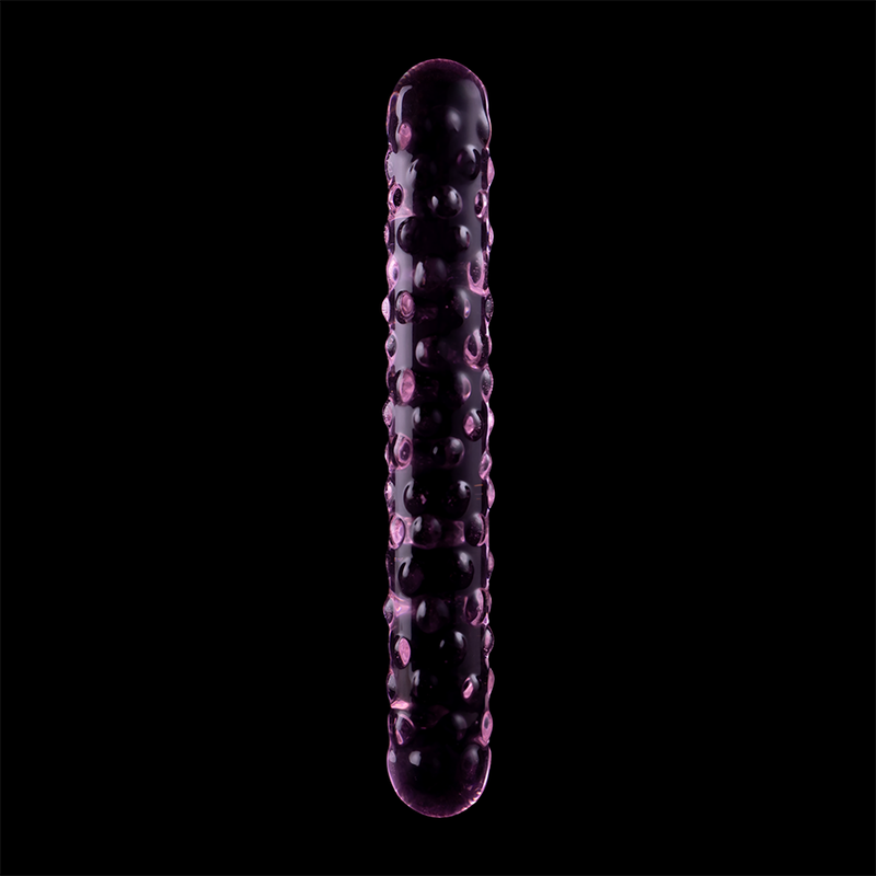Nebula Model 15 üvegdildó, 18,5 cm – rózsaszín (7)