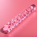 Nebula Model 15 üvegdildó, 18,5 cm – rózsaszín (2)