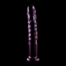 Nebula Model 16 üvegdildó, 18,5 cm – rózsaszín (6)