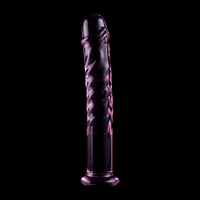Nebula Model 16 üvegdildó, 18,5 cm – rózsaszín (6)