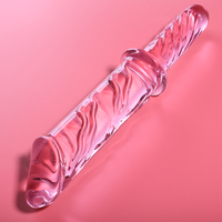Nebula Model 24 üvegdildó, 28,5 cm – rózsaszín (2)