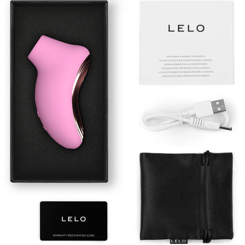 LELO Sona 2 Travel szónikus csiklóizgató – rózsaszín (4)