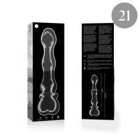 Nebula Model 21 üvegdildó, 20,5 cm – átlátszó (4)