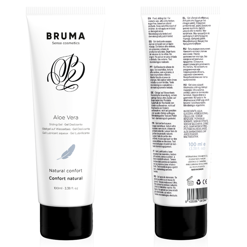 Bruma aloe verás ízesített vízbázisú síkosító – 100 ml (6)