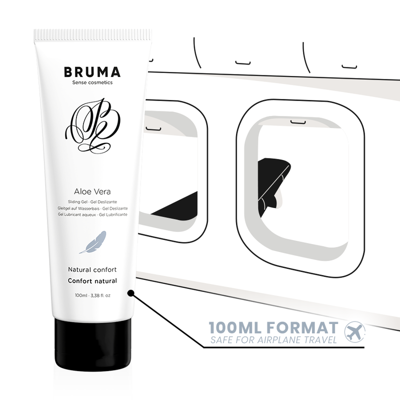 Bruma aloe verás ízesített vízbázisú síkosító – 100 ml (3)