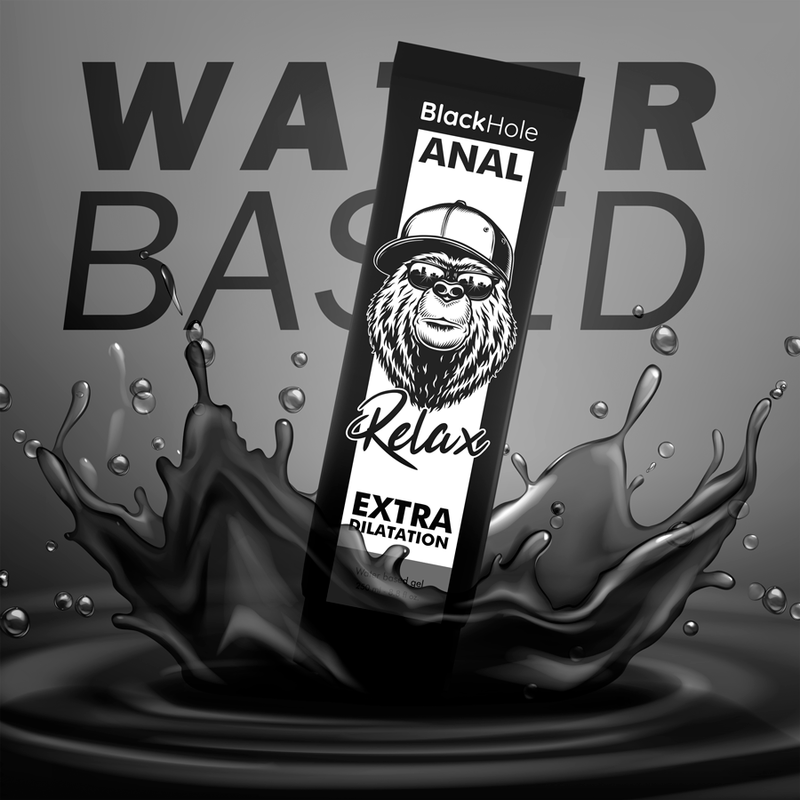 Black Hole vízbázisú, tágító hatású anál gél – 250 ml (4)