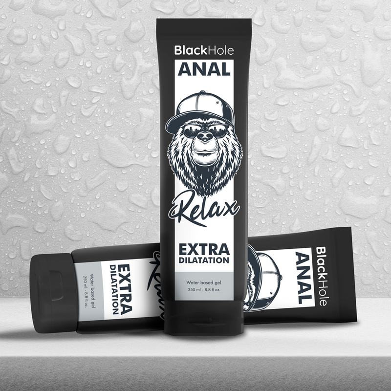 Black Hole vízbázisú, tágító hatású anál gél – 250 ml (6)