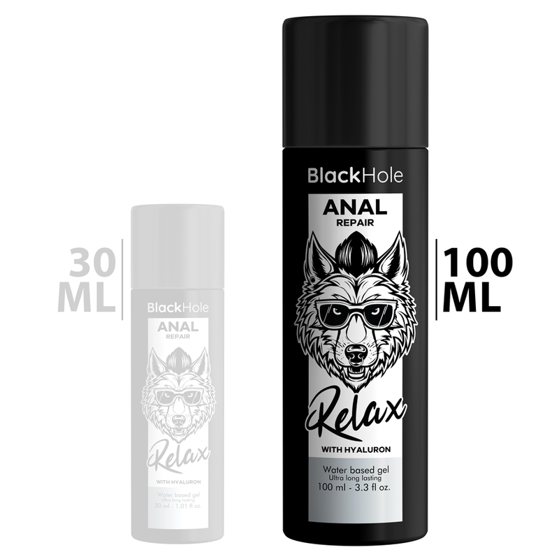 Black Hole Anal Repair hialuronos relaxáló síkosító – 100 ml (2)