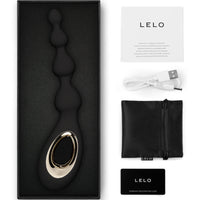 LELO Soraya Beads vibrációs análgyöngysor – fekete (2)