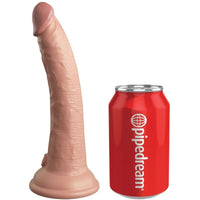 King Cock Elite távirányítós vibráló dildó, 18 cm