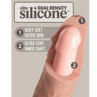 King Cock Elite felcsatolható dildó hámmal, 15 cm (10)