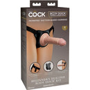 King Cock Elite felcsatolható dildó hámmal, 15 cm (11)