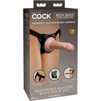 King Cock Elite felcsatolható dildó hámmal, 15 cm (11)