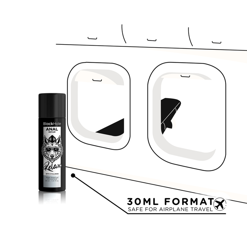 Black Hole Anal Repair hialuronos relaxáló síkosító – 30 ml (5)