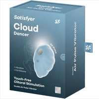 Satisfyer Cloud Dancer léghullámos csiklóizgató – Kék, 6. kép