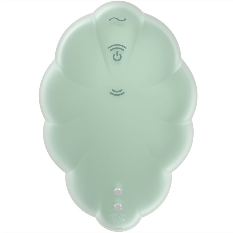 Satisfyer Cloud Dancer léghullámos csiklóizgató – Zöld, 2. kép