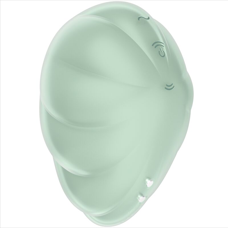 Satisfyer Cloud Dancer léghullámos csiklóizgató – Zöld, 3. kép