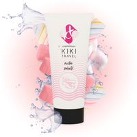 Kikí Travel ízesített vízbázisú síkosító – 50 ml – Pillecukor (11)