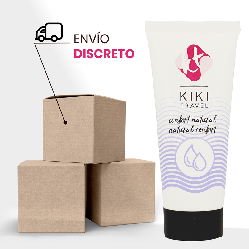 Kikí Travel Confort Natural vízbázisú síkosító – 50 ml (9)