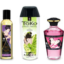 Shunga Fruity Kisses masszázsolaj-szett (2)