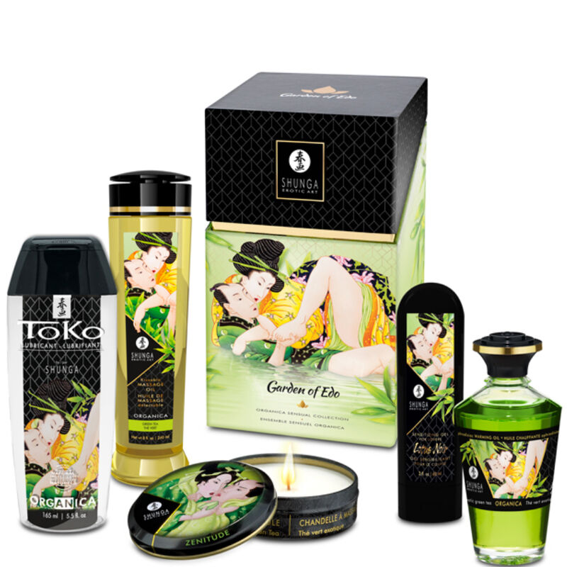 Shunga Edo Garden bio masszázsszett
