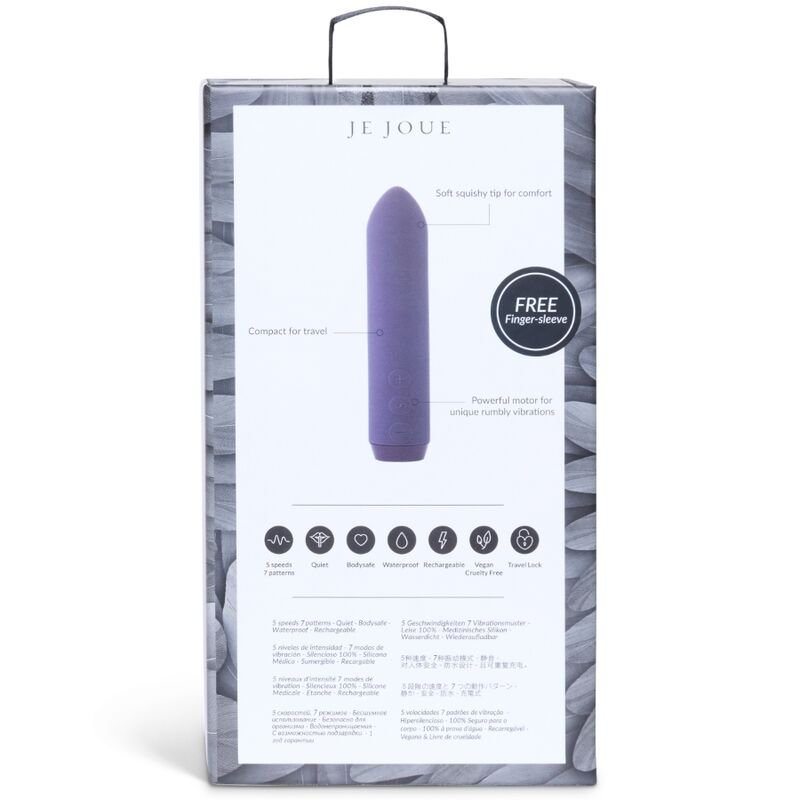 Je Joue Classic Bullet minivibrátor ujjfeltéttel (15)