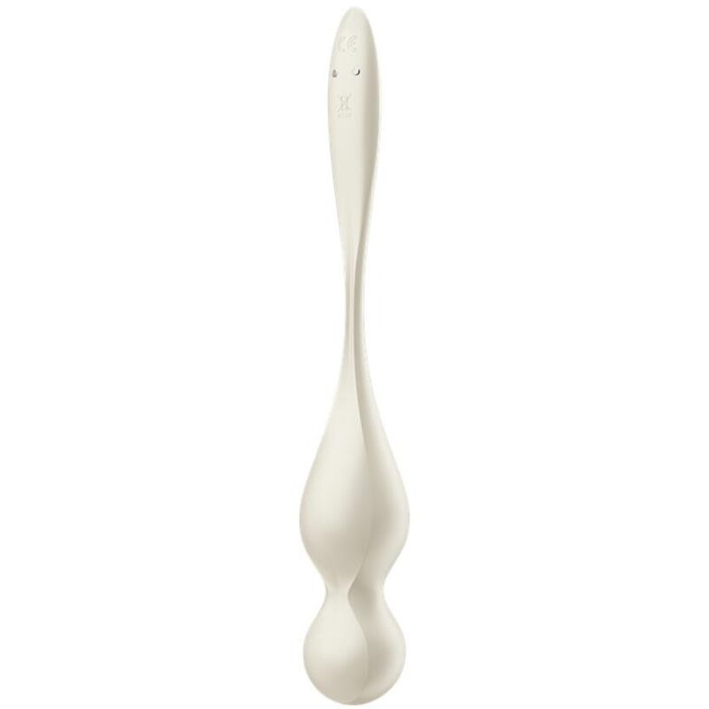 Satisfyer Love Birds vibrációs gésagolyó – Fehér, 3. kép