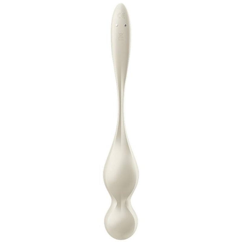 Satisfyer Love Birds vibrációs gésagolyó – Fehér, 2. kép