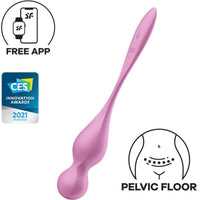 Satisfyer Love Birds vibrációs gésagolyó – Rózsaszín