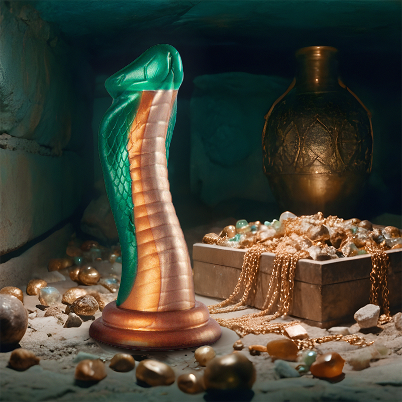 Epic Python kobra szörnydildó – zöld (8)