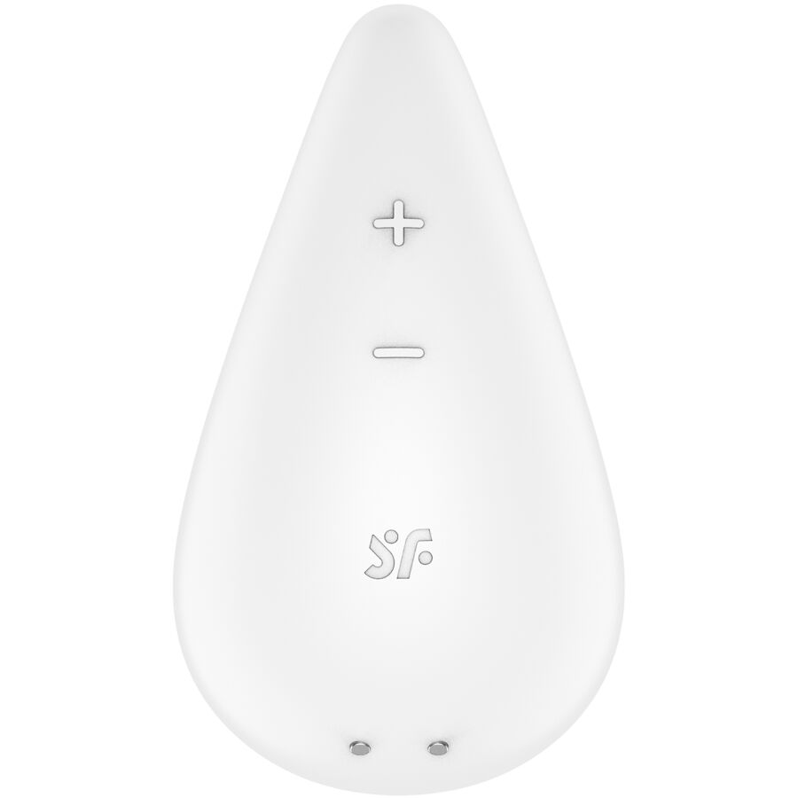 Satisfyer Dew Drop lay-on csiklóvibrátor – Fehér, 2. kép