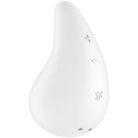 Satisfyer Dew Drop lay-on csiklóvibrátor – Fehér, 3. kép