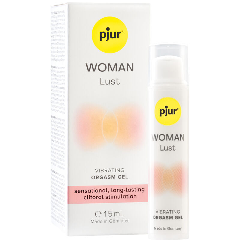pjur Woman Lust folyékony vibrátor gél, 15 ml