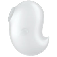 Satisfyer Cutie Ghost léghullámos csiklóizgató – fehér (3)