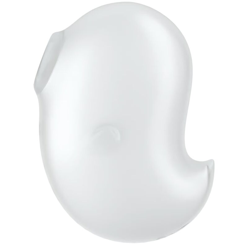 Satisfyer Cutie Ghost léghullámos csiklóizgató – fehér (3)