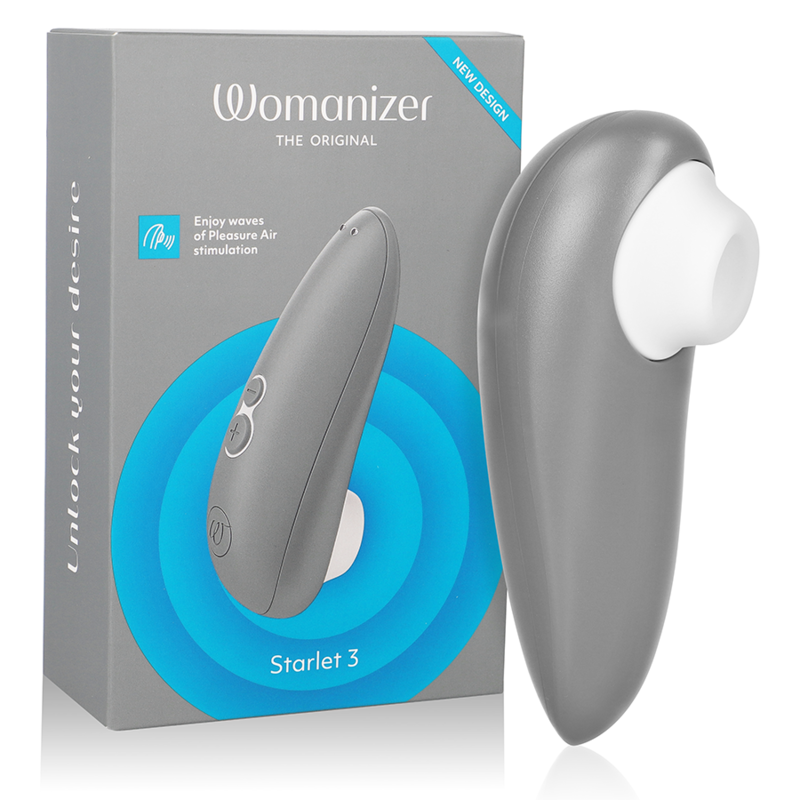 Womanizer Starlet 3 léghullámos csiklóizgató – szürke