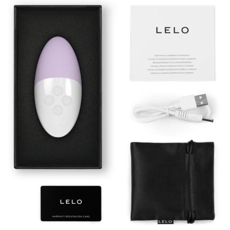 LELO Siri 3 zenére rezgő csiklóvibrátor – levendula (3)