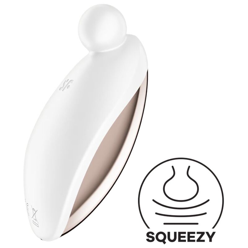 Satisfyer Spot On 2 lay-on csiklóvibrátor – Fehér, 3. kép