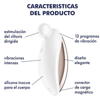 Satisfyer Spot On 2 lay-on csiklóvibrátor – Fehér, 4. kép