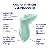 Satisfyer Exciterrr lay-on csiklóvibrátor – Menta, 4. kép
