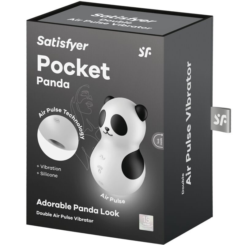 Satisfyer Pocket Panda léghullámos csiklóizgató (7)