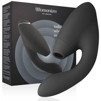 Womanizer Duo 2 léghullámos G-pont-vibrátor – fekete