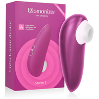 Womanizer Starlet 3 léghullámos csiklóizgató – ibolya